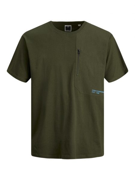 تى شيرت رالف بياقة دائرية وأكمام قصيرة