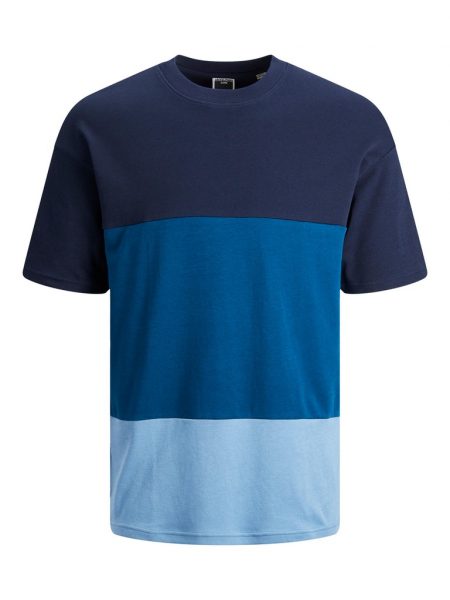 تى شيرت بوك بياقة دائرية وأكمام قصيرة