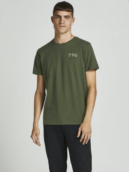 تى شيرت ليمت بياقة دائرية وأكمام قصيرة