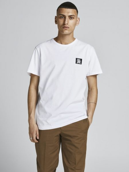 تى شيرت سبيس جام بأكمام قصيرة و ياقة دائرية