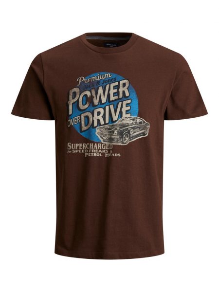 تيشيرت صيفى كاجوال بياقة دائرية وأكمام قصيرة