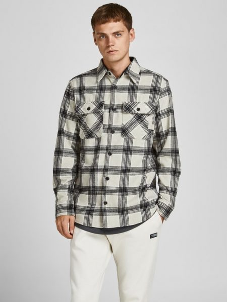 دارين تايب وول قميص فضفاض بأكمام طويلة