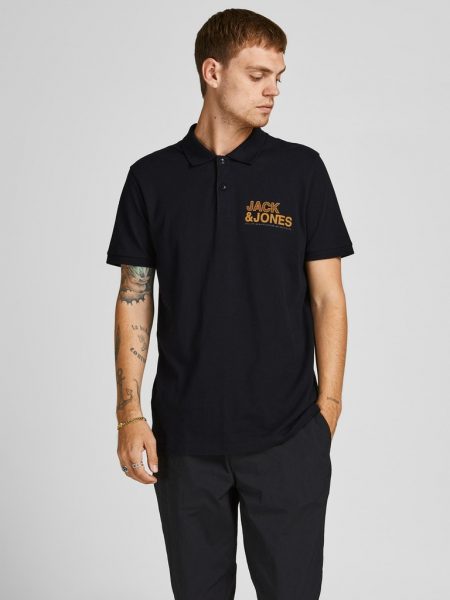 تيشيرت بولو رجالى ياقة بطوق من جاك اند جونز