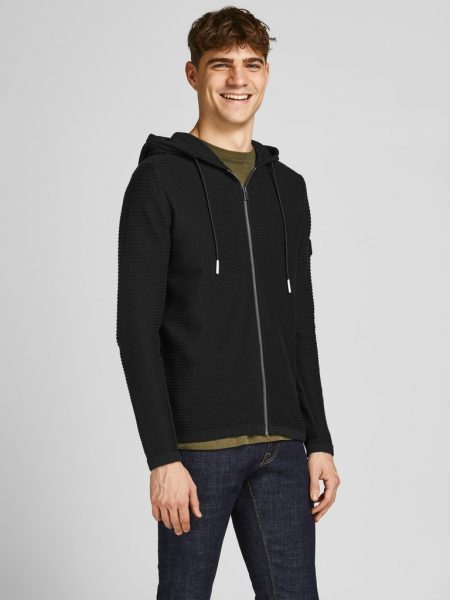 تاك ويند كارديجان منسوج بياقة مستديرة