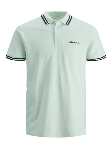 تى شيرت بولو نيرى بياقة دائرية وأكمام قصيرة