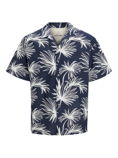 قميص بريزي فلورال صيفي كم قصير